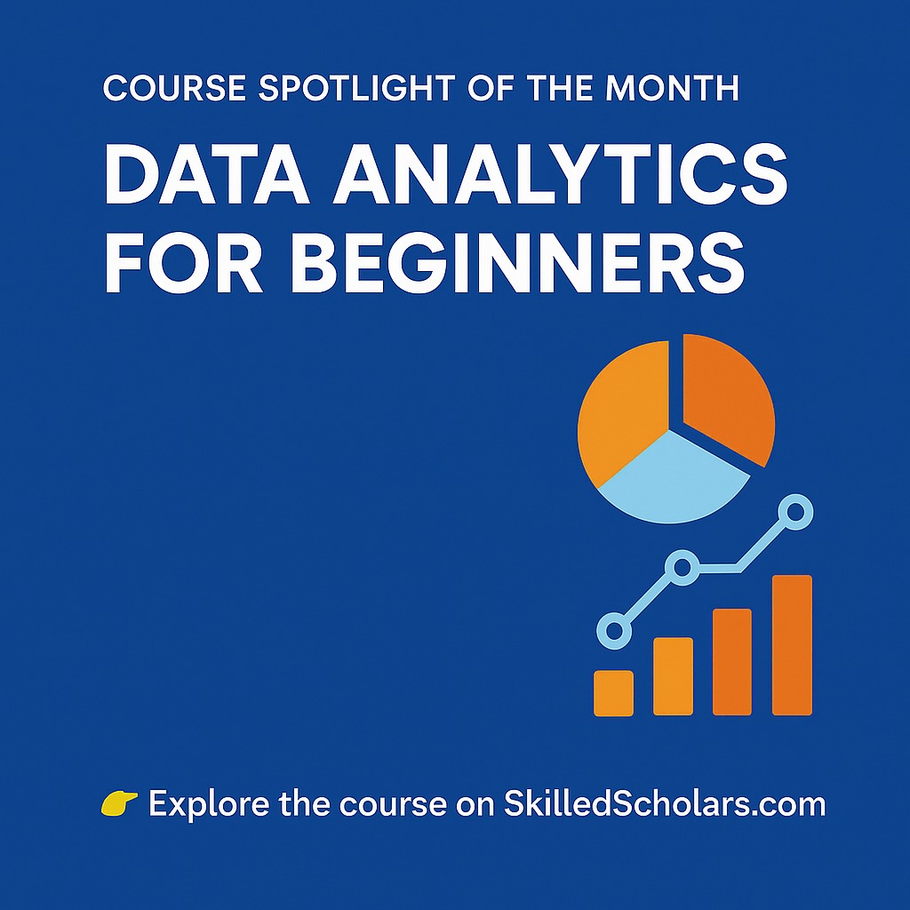 skilledscholar's tweet photo. 📊 The best decisions aren’t guesswork — they’re driven by data.

Data analytics turns numbers into insights that power smarter choices. That’s why it’s one of the most valuable skills today.

🎯Data Analytics for Beginners on Skilled Scholars

#DataAnalytics #SkilledScholars https://t.co/cDCkTbi8vT
