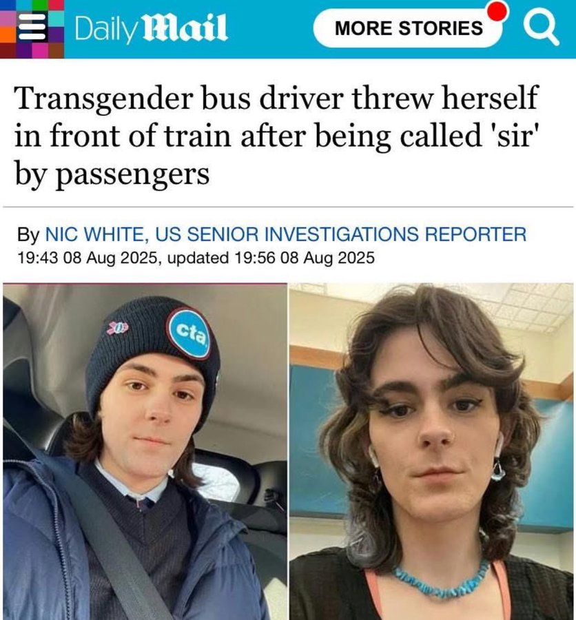 And yet another "great achievement" of "trans activism"