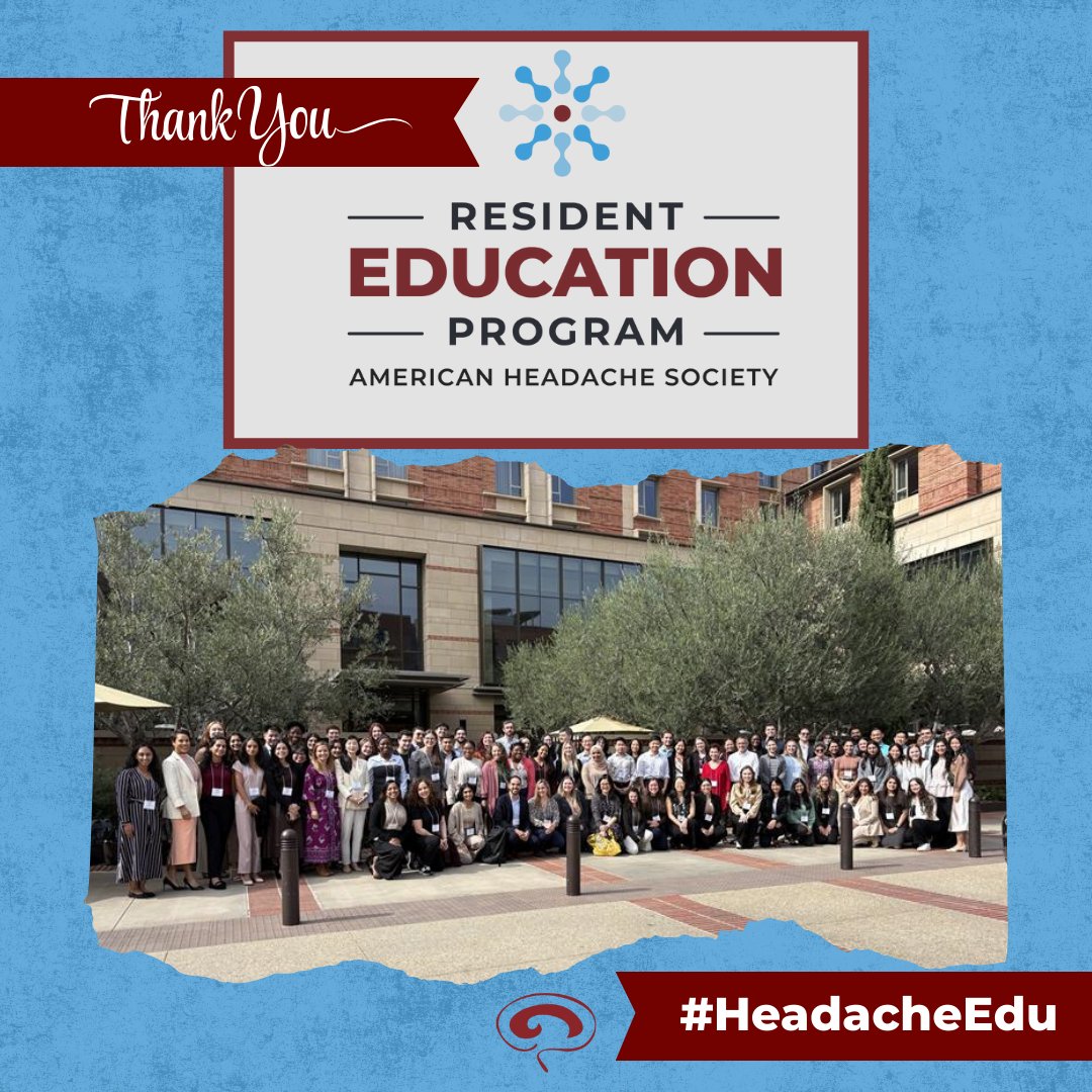 American Headache Society tweet media