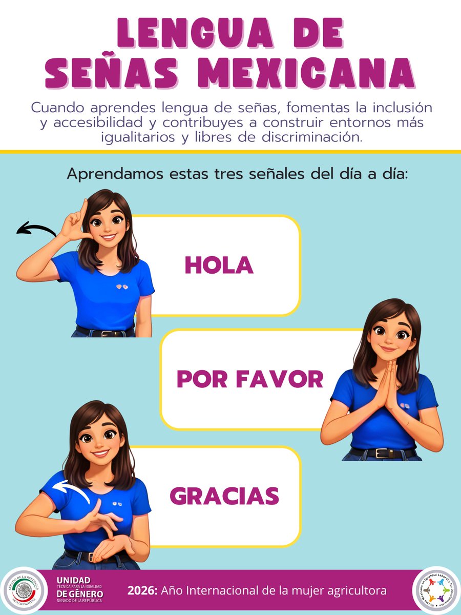 Promover la #accesibilidad permite que todas las personas ejerzan su derecho a comunicarse y participar. 

La #inclusión se construye con acciones que eliminan barreras. 
🤟