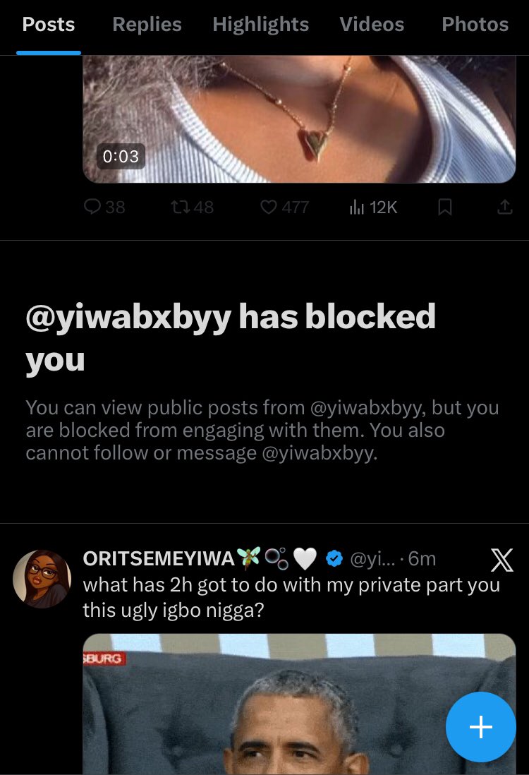 I just said she was disrupting the algorithm with her begging..