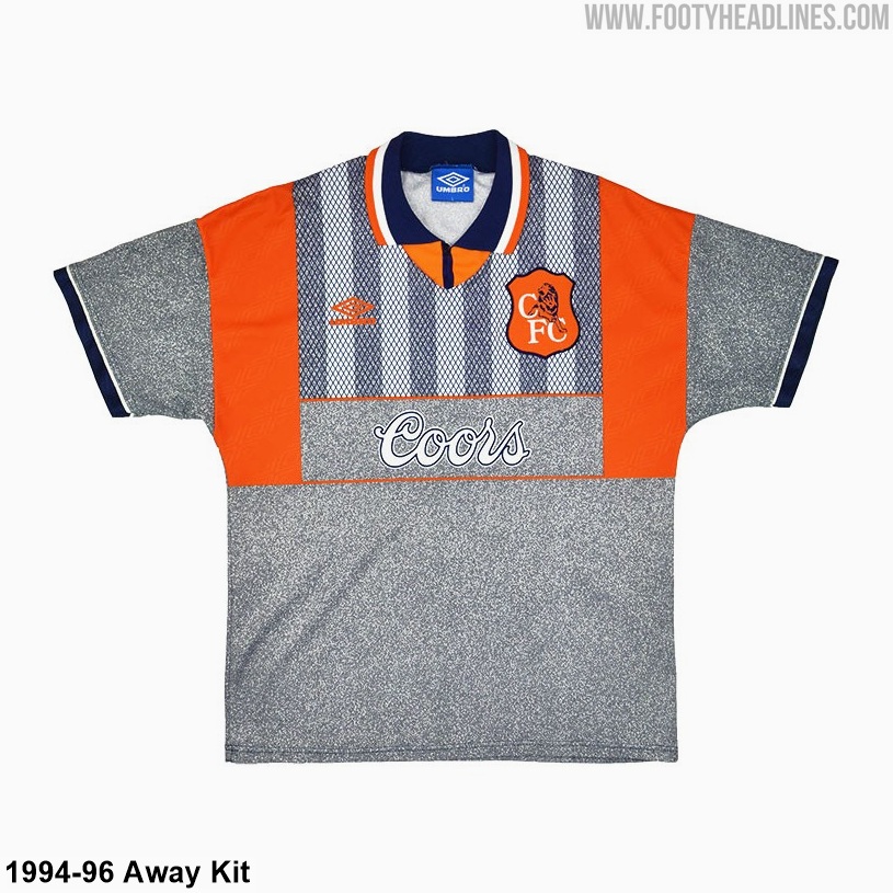 😍🧡🔙 Chelsea brings back the look of 1994-1996 for their 2026