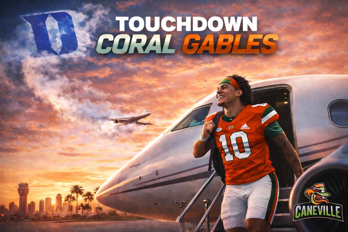 🔥Duke QB Darian Mensah and Duke have reached a settlement that clears the way for him to enroll at the <a href="/CanesFootball/">Miami Hurricanes Football</a> 🎯 The ACC champ playmaker is now expected to bring his arm to Coral Gables after a high-profile transfer saga. Miami’s offense just got real. 🚀 #Caneville