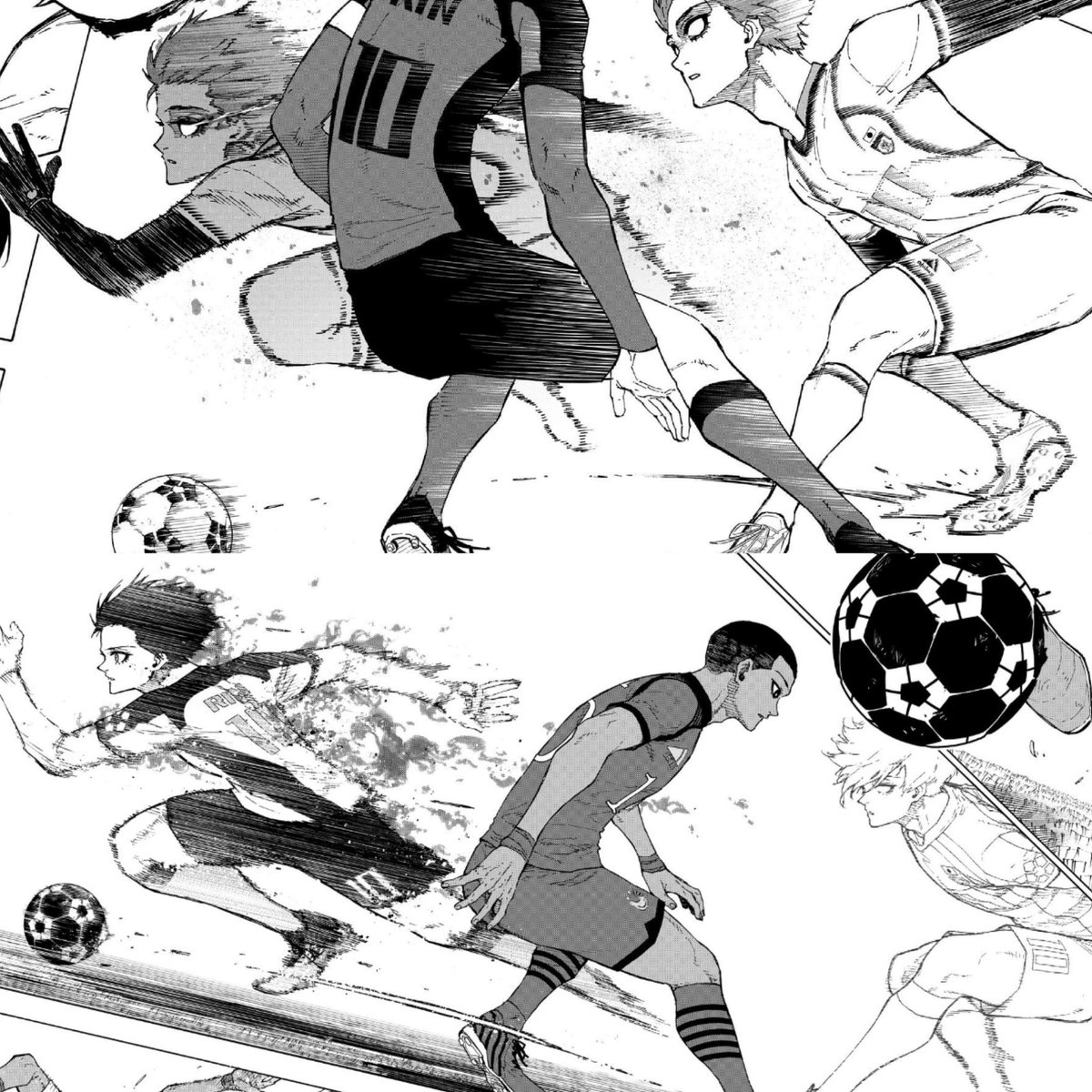 "Into these eyes I will burn the current state of Itoshi Sae" Rin said in Omotesando. 

How many times did he watch the U20 match after that? Rin is still a puppy learning Nii's techniques