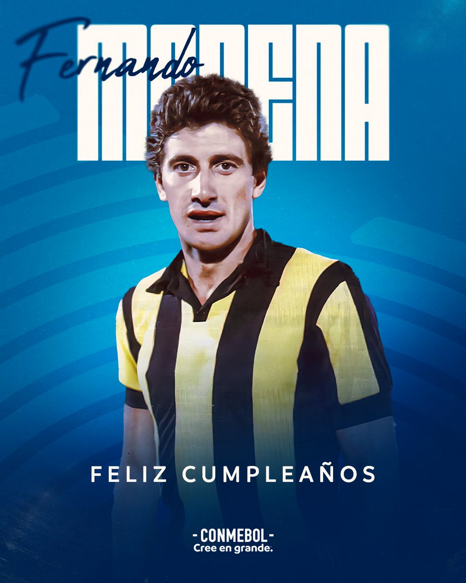 ¡Goleador imparable y símbolo de <a href="/OficialCAP/">PEÑAROL</a>! 🥳🎂
 
#CreeEnGrande