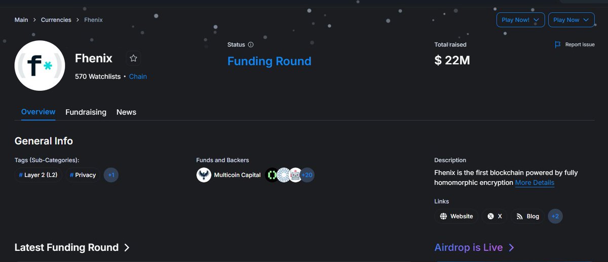 Simple Guide on Fhenix Testnet

Cost: $0 Required
Raised: $22M

<a href="/fhenix/">Fhenix</a> is the first confidential blockchain using fully homomorphic encryption.

How to get started:
➠ Get Faucet 👇 
faucets.chain.link
alchemy.com/faucets

Supported Networks: Arbitrum Sepolia, Base