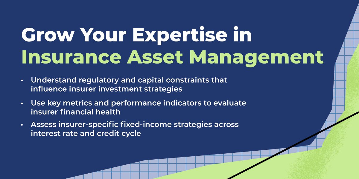 The_Institutes's tweet image. NEW! The Institutes Designations' CIIM™, in partnership with InsuranceAUM.com, now affiliated with The Institutes, is a first-of-its-kind designation designed specifically for insurance investment professionals. 

Learn more🔗 bit.ly/3NziJDT

#InsuranceInvestment