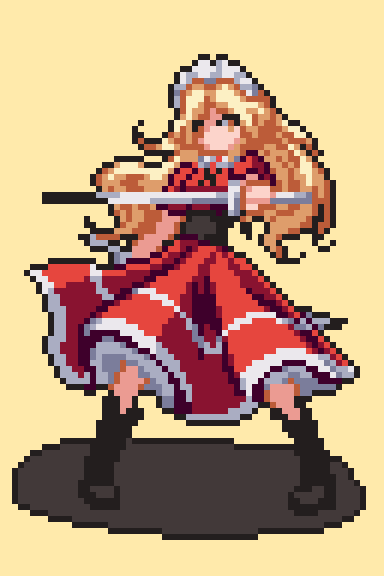 It seems that talking on main is a must, so I will now occasionally post some smaller drawings that I make on here too. Here's Yumeko ⚔️