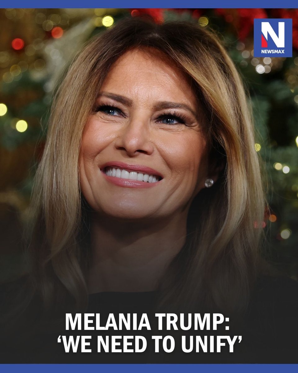 First lady Melania Trump on Tuesday called for unity and calm amid rising tensions in Minnesota, urging protesters to remain peaceful as local and federal leaders work to prevent violence. Read more: bit.ly/49HPN5w