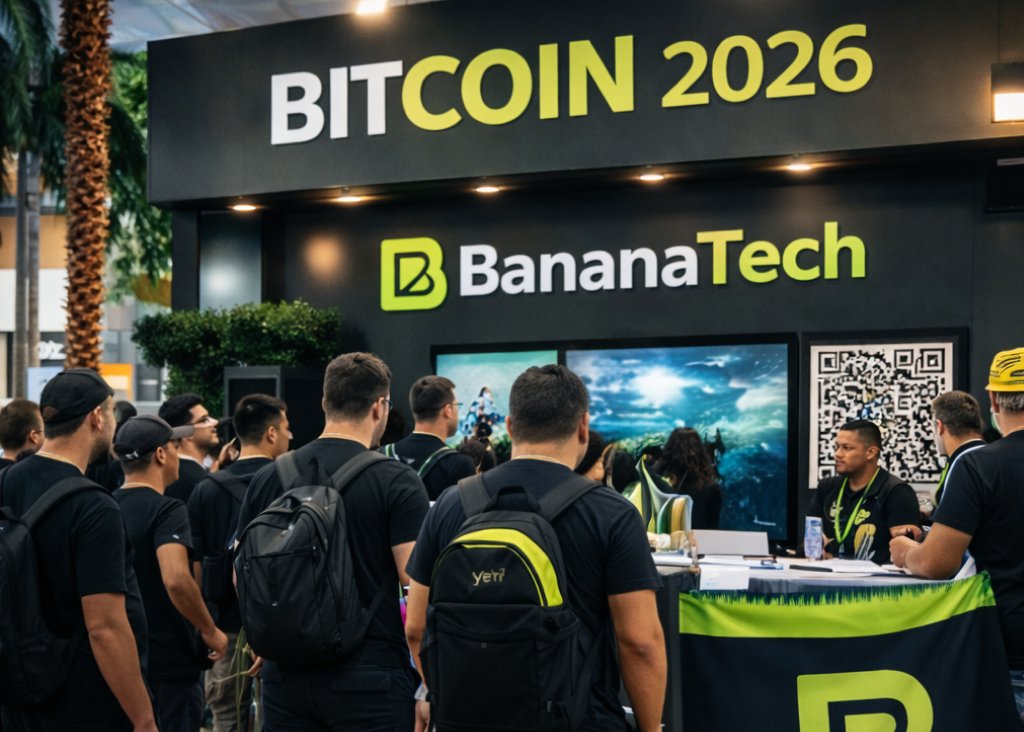 🌍 Bananatech on the road — meeting the industry worldwide

Our team regularly attends major fintech and crypto events around the world.
In 2026, you’ll be able to meet the Bananatech team at most of the key global industry conferences.

The next stop is 🇭🇰Consensus — where you