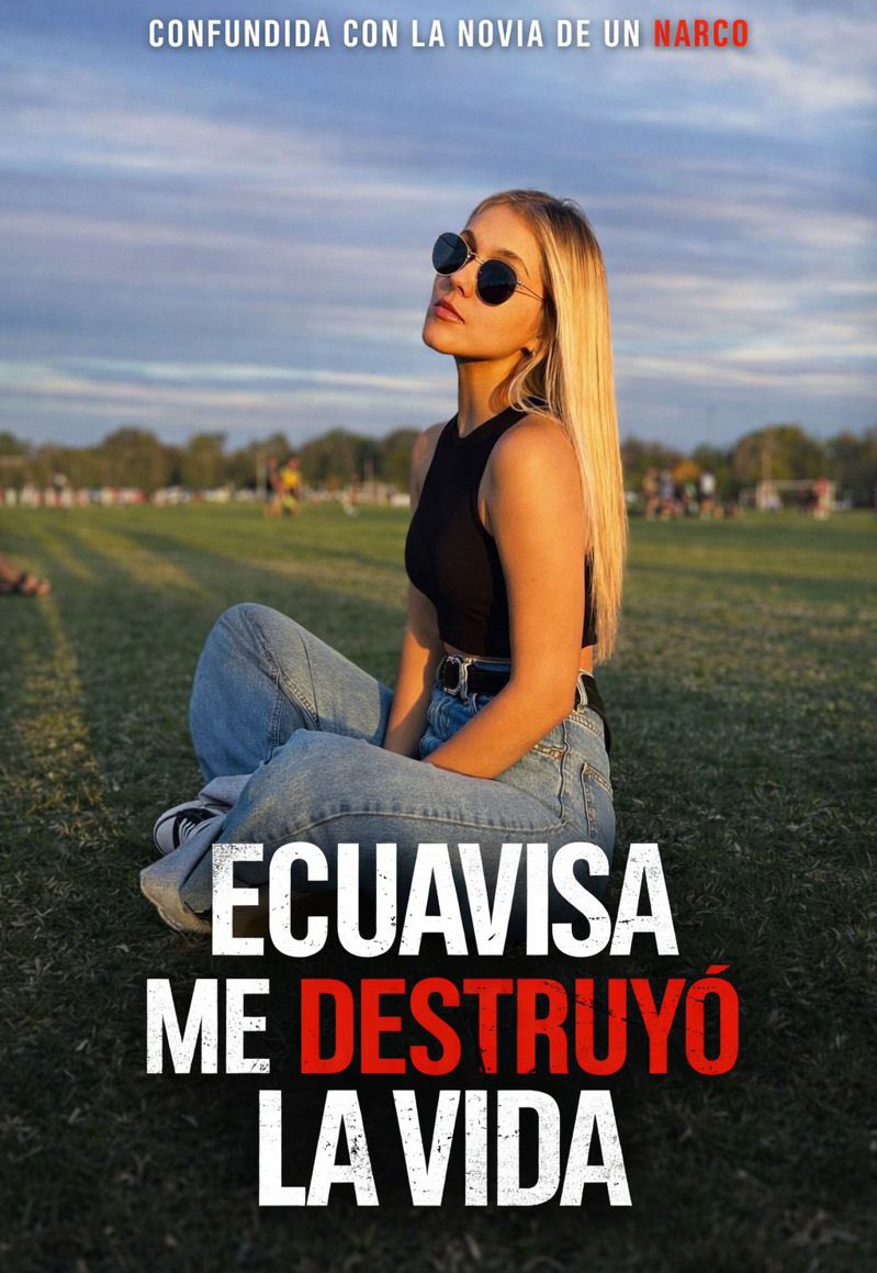 🚨 Un medio ecuatoriano puso en riesgo la vida de una ciudadana argentina. 🧵
👰🏼‍♀️ La confundieron con la novia de un narco.
La imagen de Micaela Morales fue utilizada en un reportaje de Ecuavisa, uno de los medios de mayor alcance nacional en Ecuador, para presentarla como la