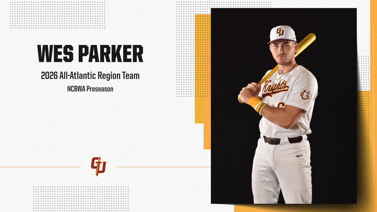 Wes Parker has been named to the NCBWA 2026 Preseason All-Atlantic Region Team⚾

📰: gannonsports.com/news/2026/1/27…