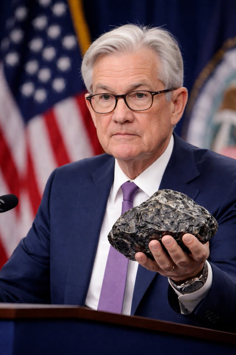 AgusBerterre's tweet image. When Powell holds a rock, you know value matters. 👀Watching this market cap grow so steadily is impressive.
Calm execution = confidence 👀
$METEORCOIN ☄️
#CryptoTwitter #RealProjects #Web3