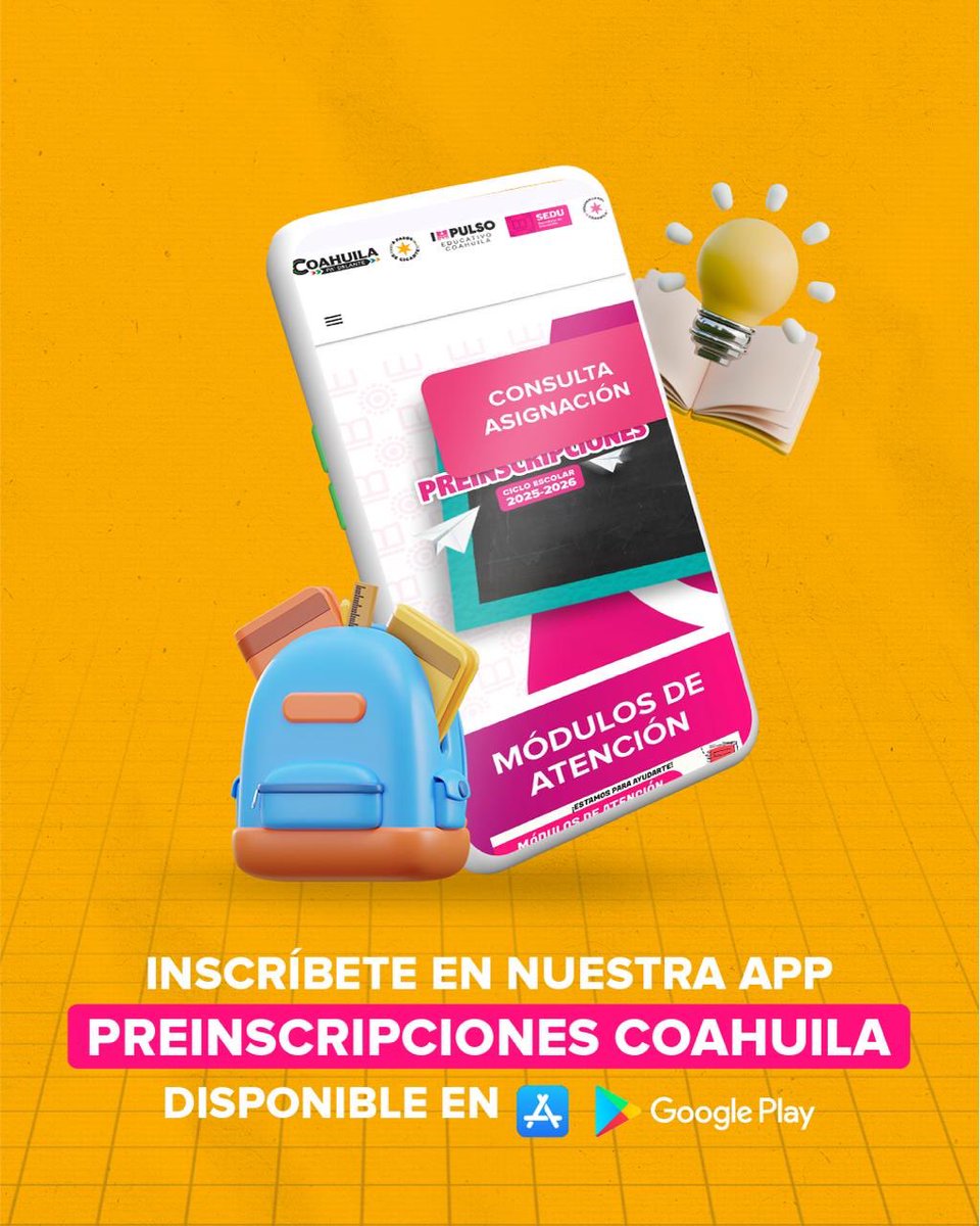 GobDeCoahuila's tweet image. El primer paso de su educación comienza hoy.
Ya están abiertas las preinscripciones de Preescolar. Infórmate y realiza tu registro dentro del periodo establecido.

#CoahuilaPaDelante #APasosDeGigante
@manolojim 
@SEducacionCoah