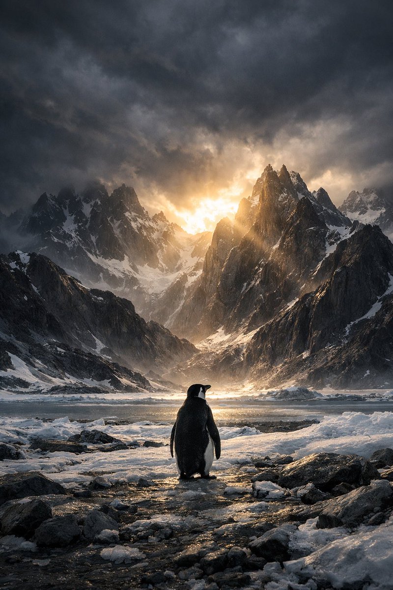 CryptoCorle0ne's tweet photo. There’s light at the end of the road 🐧

$penguin https://t.co/f3z1ujuF3e