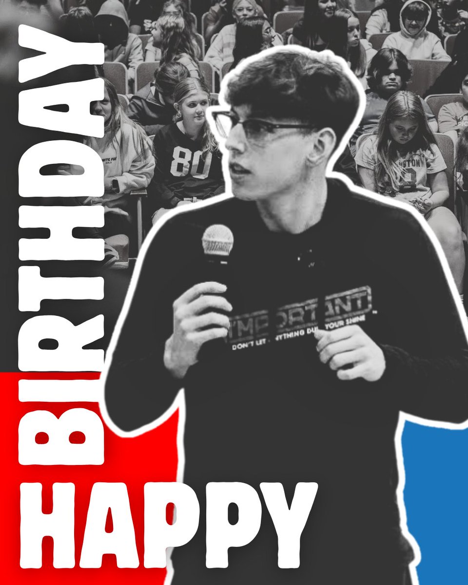 Happy Birthday to the amazing Dominic Cantrella! Your energy and passion inspire students everywhere through our I'Mportant Speaking Series. Let’s show him some love today!  #IMportantFamily