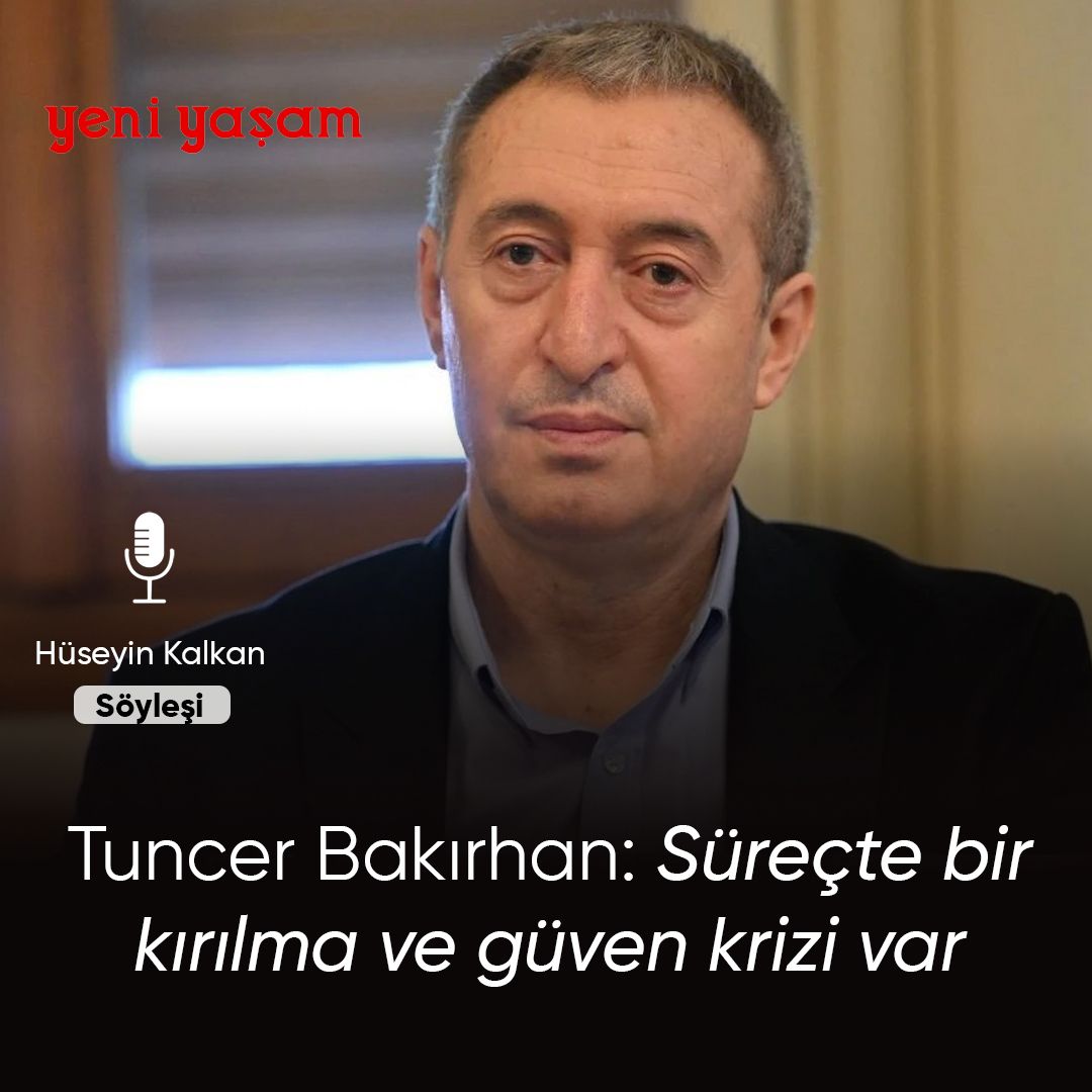 📌 Tuncer Bakırhan, Rojava ve bölgedeki gelişmelere ilişkin gazetemize konuştu:

▪️ Rojava bir insanlık onurudur. Bir toprak parçası ya da sıradan bir yer değildir. Rojava'daki savaş, bölgeye dayatılan çözümsüzlük düğümünün provasıdır

🎙️ Hüseyin Kalkan

yeniyasamgazetesi9.com/tuncer-bakirha…