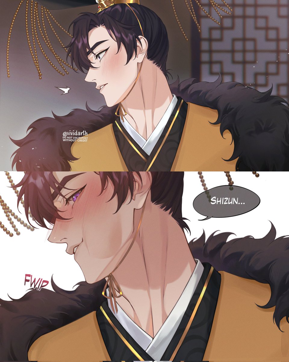 vividarth's tweet image. So... I'm late to this trend?

#2ha #二哈和他的白猫师尊 #taxianjun #moran