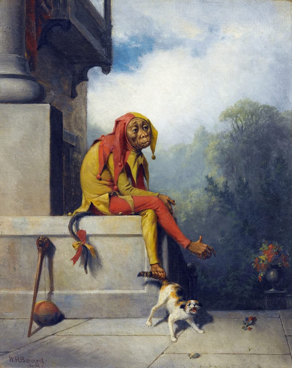 For What Was I Created ~ William Holbrook Beard, 1886.