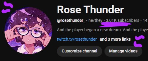 RoseThunder 💜 tweet media
