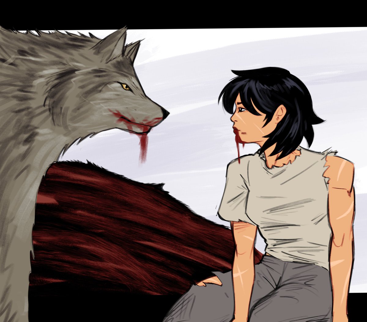 Randomuser9O9's tweet photo. Day 2 of Cass Cain Week! Wolf commission by 
@01lev04
 #cassandracain #dc #dcomics #Batman #batgirl #blackbat #artwork #fanart #cassandracainweek #artwork https://t.co/xOuhsg9koH