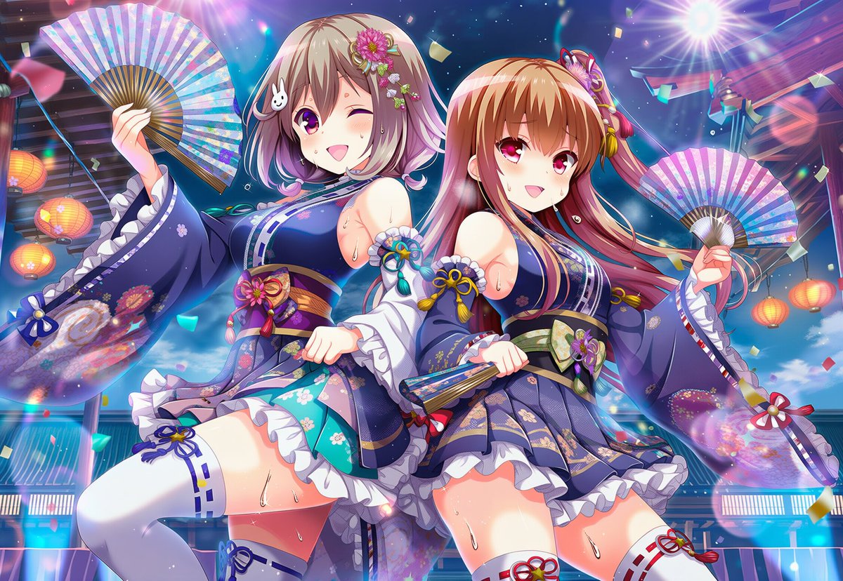 ガールフレンド(仮) 風町陽歌 朝比奈桃子 ガルフレAIイラスト、フリル