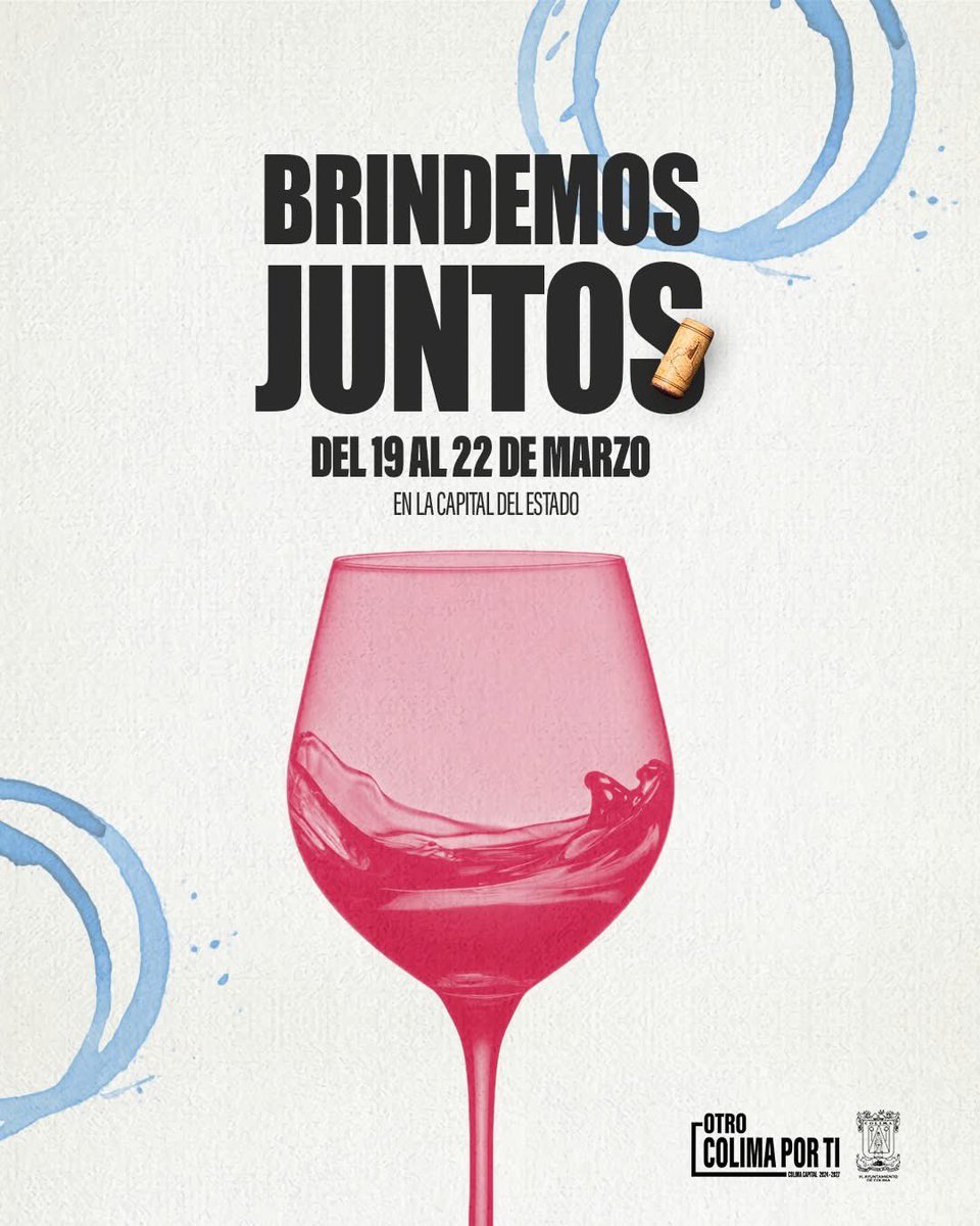 Del 19 al 22 de marzo nos vemos en la capital del Estado. 📍

#OtroColimaPorTi