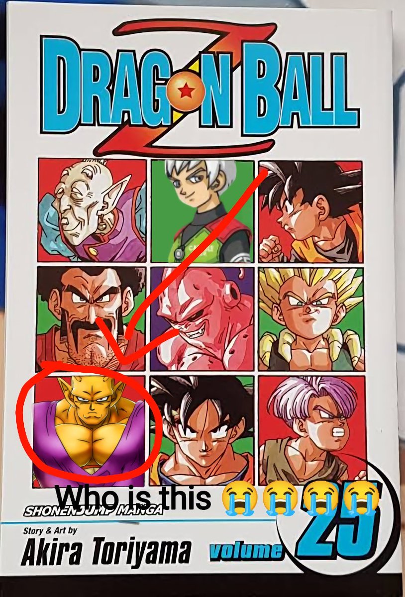 Since when was Orange Piccolo in the Majin Buu saga lmao 😭😭😭