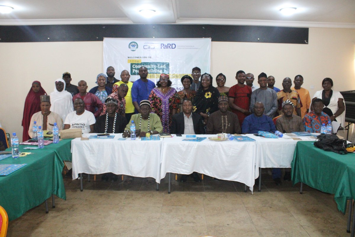 Peacebuilding is key to food security 🌱🕊️

Faith leaders in Benue State came together to address conflict, climate change, and community-based mediation under the Scale-Up Food Security Project.

#Peacebuilding #FoodSecurity #ClimateResilience #InterfaithDialogue