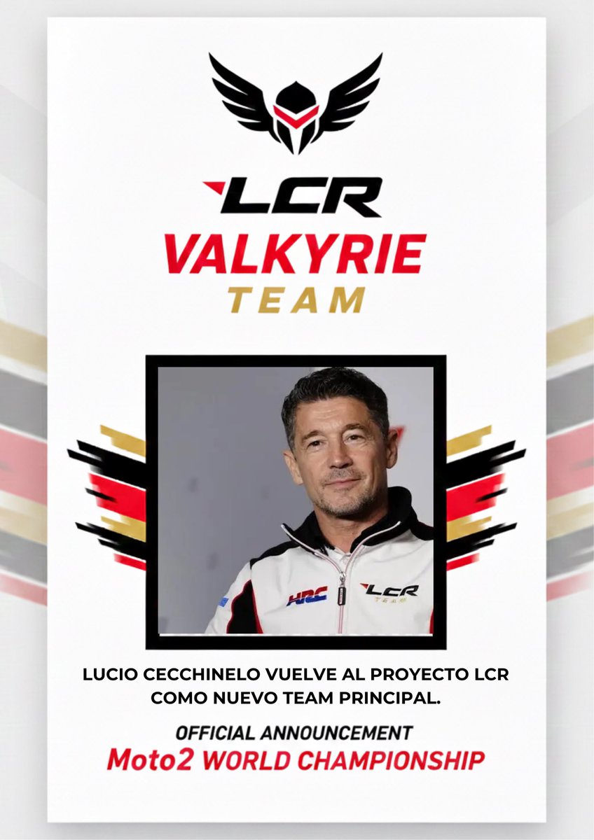 LCR Valkyrie Honda tweet media