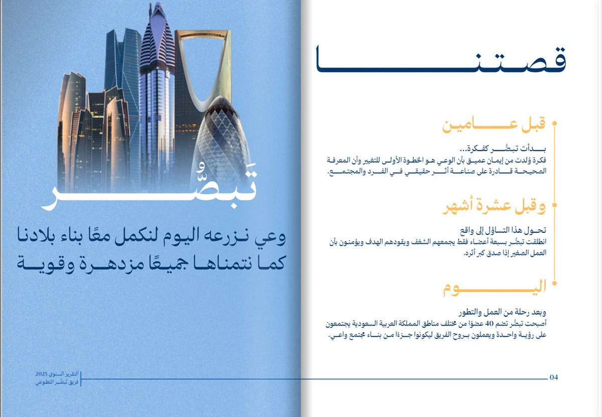 تبصُّـر وعي يبنى اليوم ليحمي صحة الغد 💙