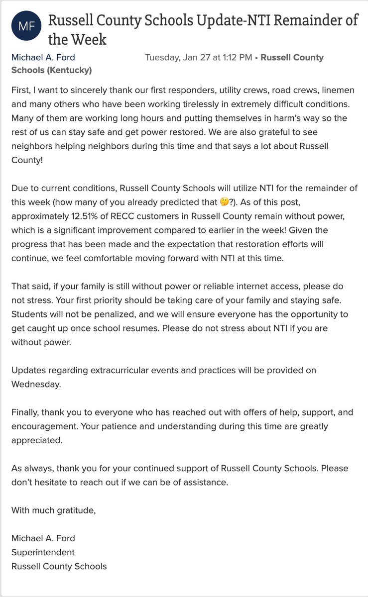 Russell County Schools - KY tweet media