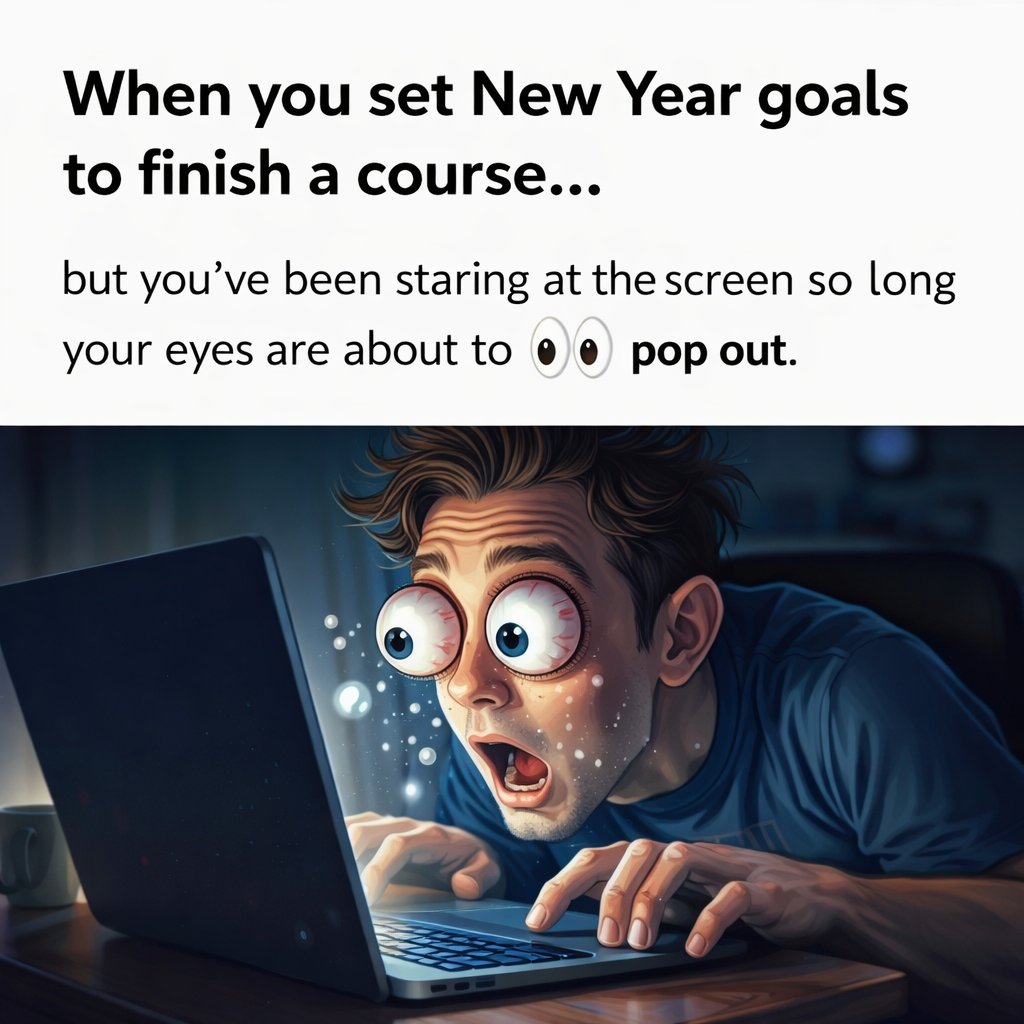 skilledscholar's tweet photo. “Keep going. Blink if you need to.” 😉
Better still, take a break but come right back. 🙂
#LearningJourney
 #OnlineLearning
 #StudyLife
 #Upskill
 #LearnersOfX https://t.co/0CGImHlM2h
