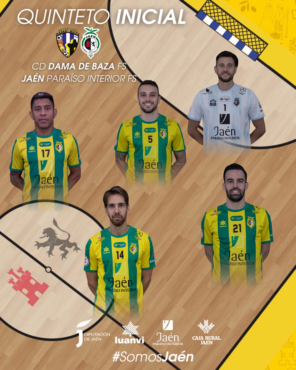 👨🏻‍🏫 ¡La pizarra de <a href="/danirodriguezfs/">🅳🅰🅽🅸 ⓇⓄⒹⓇⒾⒼⓊⒺⓏ⚽📋</a> para el día de hoy!

🧤 <a href="/EspindolaFutsal/">Carlos Espindola</a>
🧱 <a href="/JoaoSalla05/">João Salla</a> 
🪽 <a href="/bferraz17/">Alberto Ferraz</a> 
🪽 <a href="/Michel21__/">Miguel Moya Hoyo</a>
⚽️ <a href="/alan_brandi/">Alan Brandi</a>

#SomosJaén💛