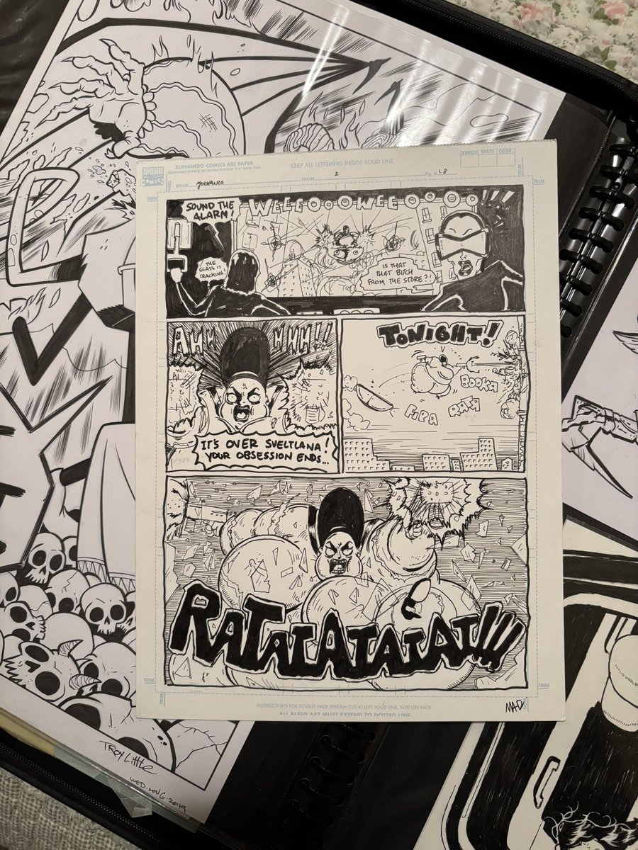 00joepocket's tweet image. latest piece of original art, a page from Yirasuka #2 by Mahdi Khene…
#originalart #indiecomics #comicbooks #sequentialart