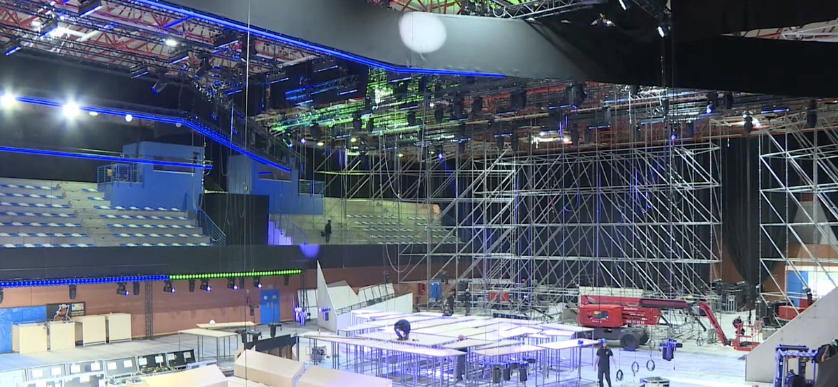 🚨 ASÍ AVANZA LA CONSTRUCCIÓN DEL ESCENARIO DEL BENIDORM FEST 2026

#benidormfest2026 | #Benidormfest | #Eurovision