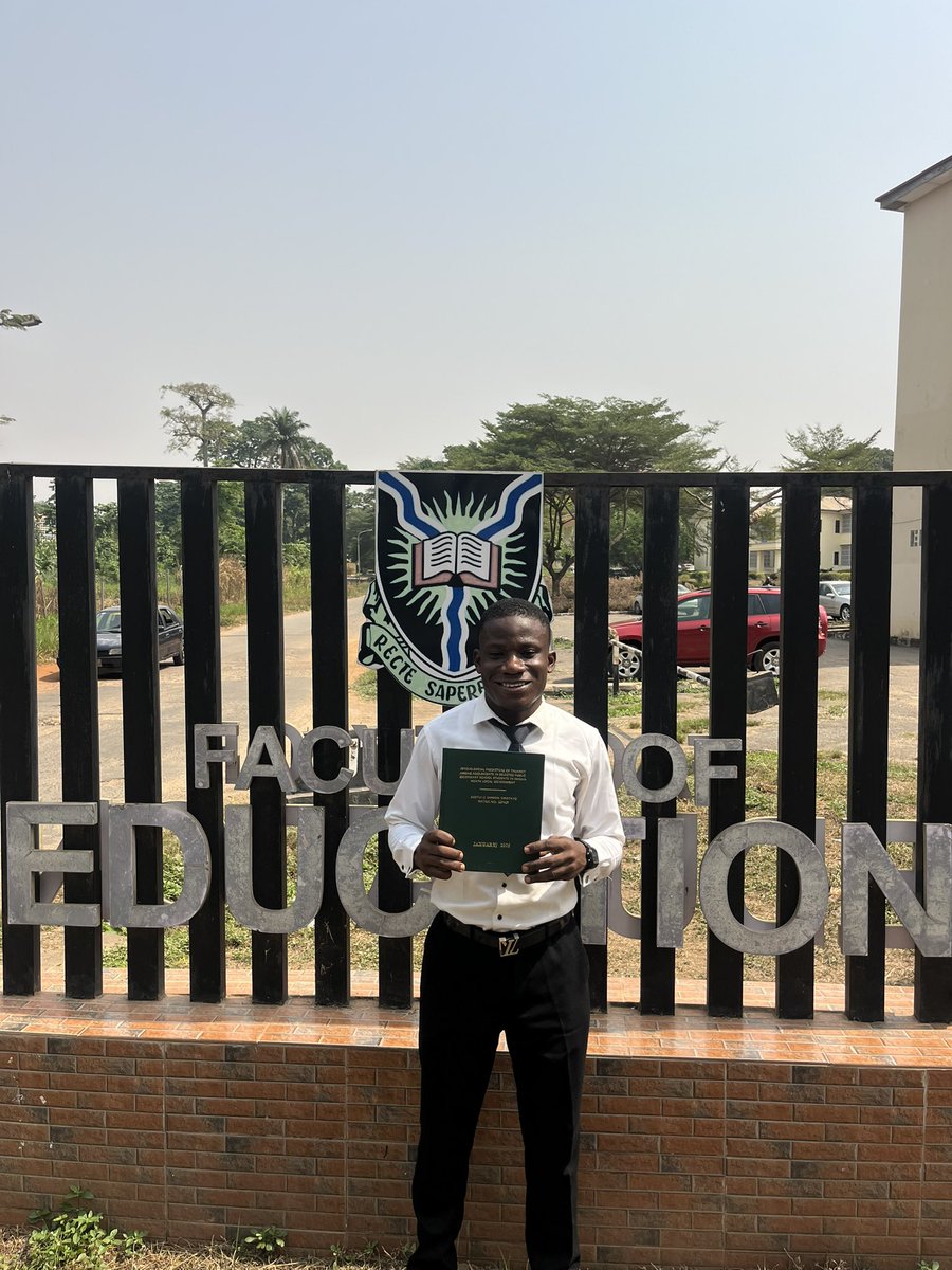 nattyace__'s tweet photo. B.Ed. / https://t.co/S94kjRZ87C. Political Science (Double Honours), University of Ibadan https://t.co/BNZ2TmWYty