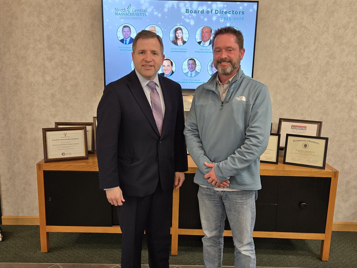 North Central Massachusetts Chamber of Commerce tweet media