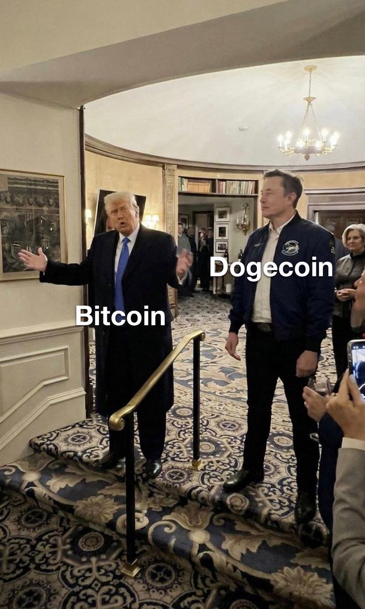 CryptoSLE10's tweet image. These two are friends again, working to save the world 🇺🇸