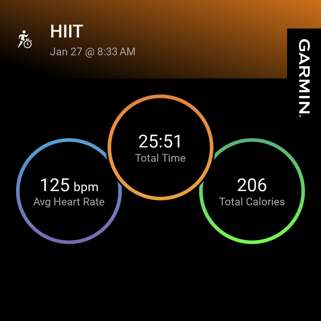 #garmin #beatyesterday