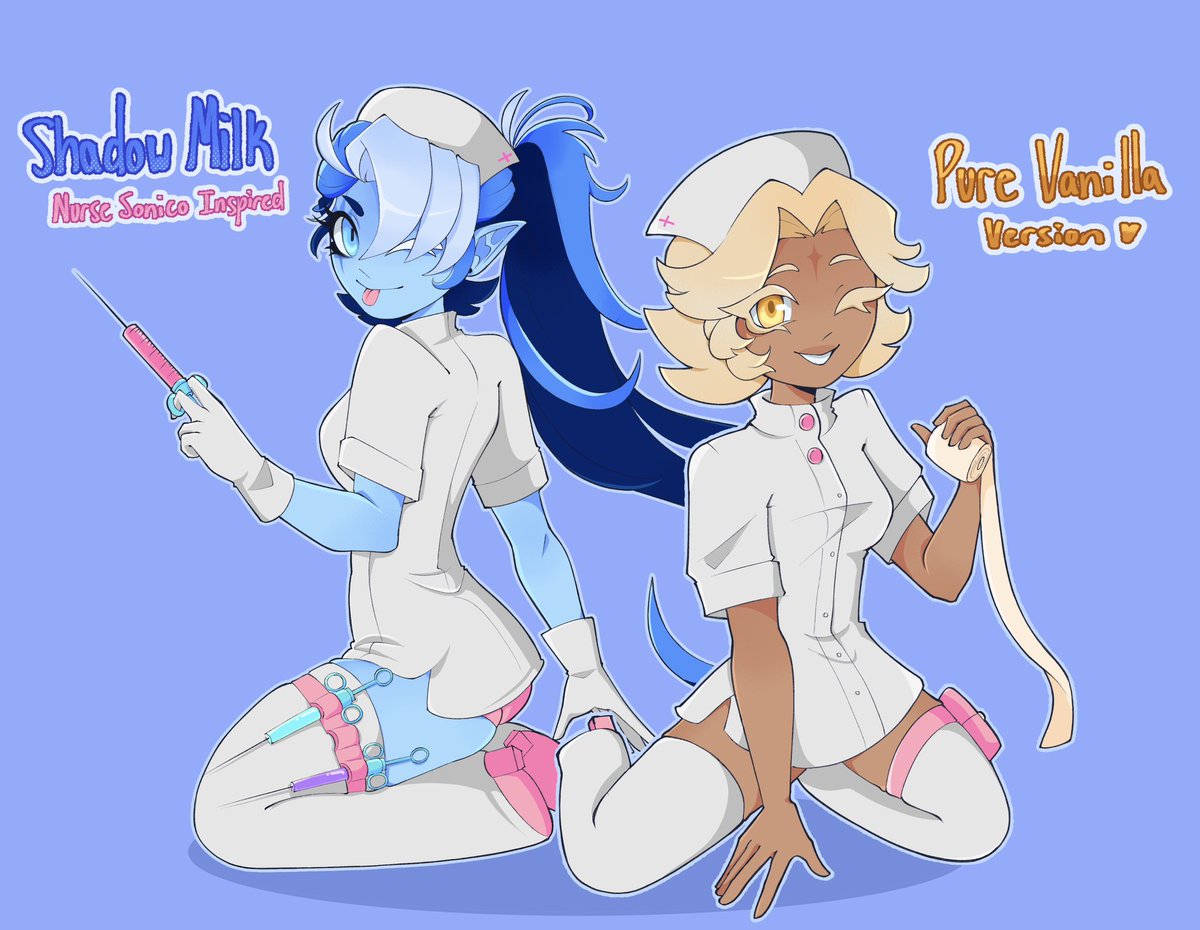 fauxdollseyes's tweet photo. Pure Vanilla Version!! And here’s both of them together as well! 

#shadowmilk #purevanilla #shadowvanilla https://t.co/1JhPRFmPX7