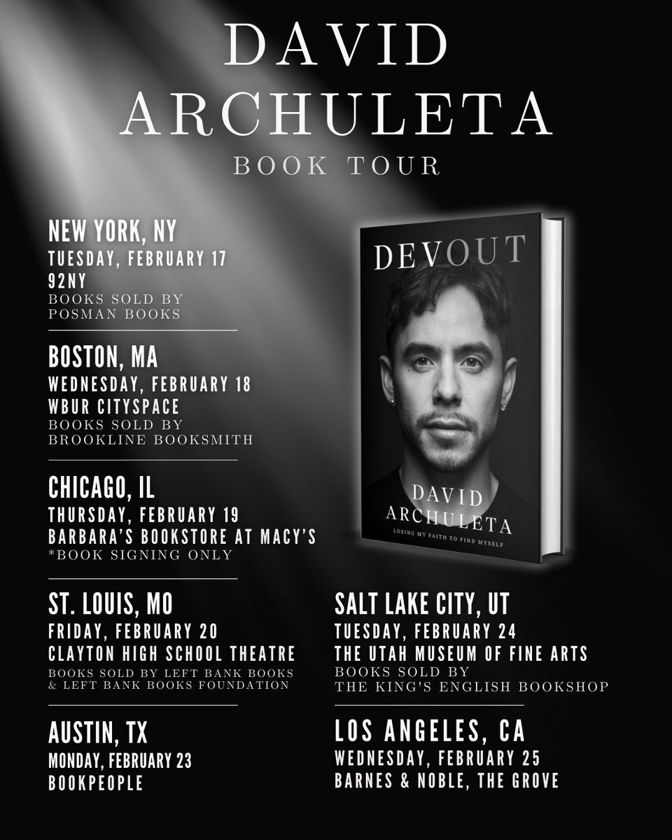 David Archuleta tweet media