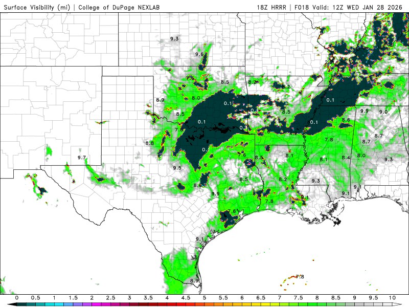 Widespread Freezing Fog is likely tonight into tomorrow morning across North Texas and central southern Oklahoma. The areas in yellow will manage to stay well below freezing overnight. Light ice accumulations are expected tonight. STAY OFF THE ROADS! #txwx #okwx