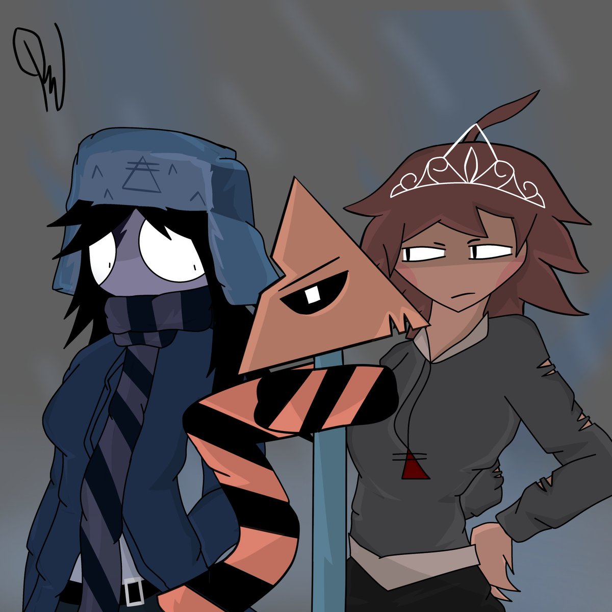 kenilmoox's tweet photo. Hice un fanart de ∆iden y ∆lice y Connor❤️🛐 #fundamentalpapereducationfanart #aiden #Alice #arte #fundamentalpapereducation #XD https://t.co/tCmrZmFHHw