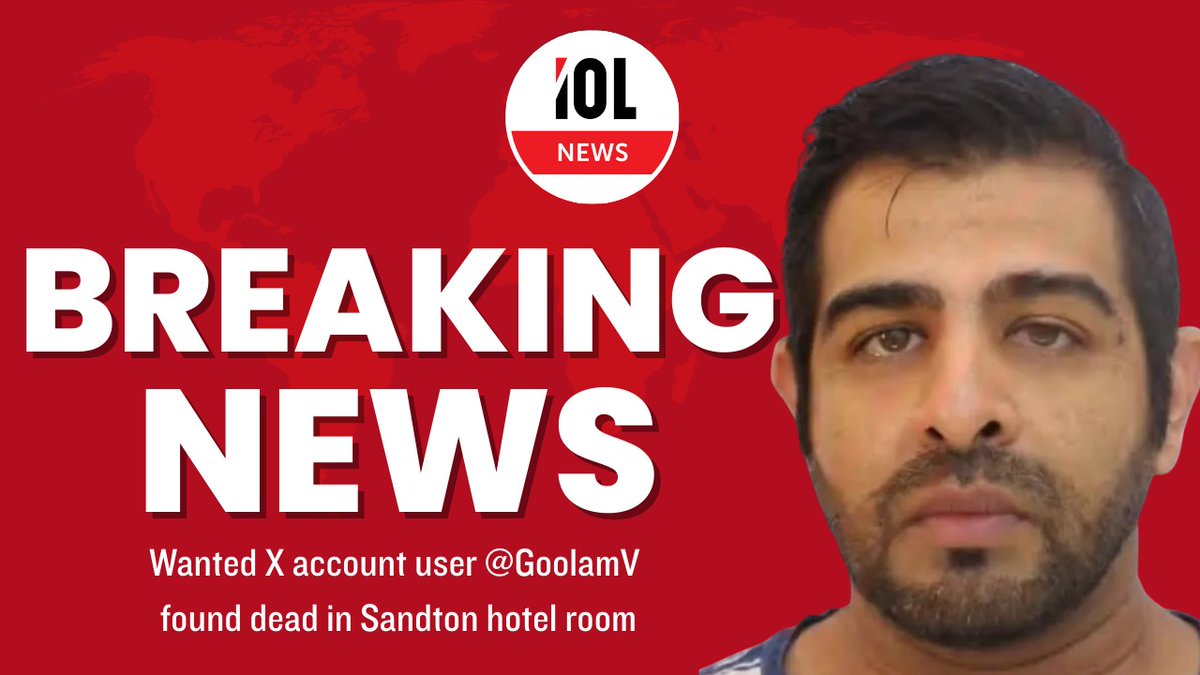 🚨🔥 The death of Mohammed Suliman Vawda - identified as the operator behind the controversial X account <a href="/goolamv/">Goolam</a> - raises serious and unanswered questions... and THIS SHOULD ALARM EVERY SOUTH AFRICAN. 🔥🚨

This was not a nobody!!

This was a man who:
• named names,
• exposed