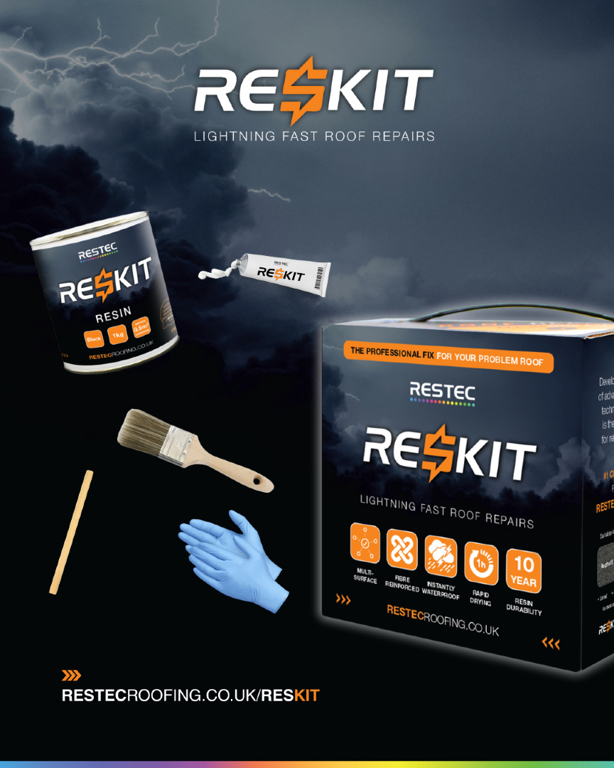 RestecRoofing's tweet image. Storm Chandra is here and causing plenty of havoc across the UK, but luckily for you, you follow Restec so you know that RES𝗞𝗜𝗧 is here to save the day! 🎉

Find out more! 👇
restecroofing.co.uk/reskit

Available at all good stockists.

#stormchandra #roofrepairs #Restec