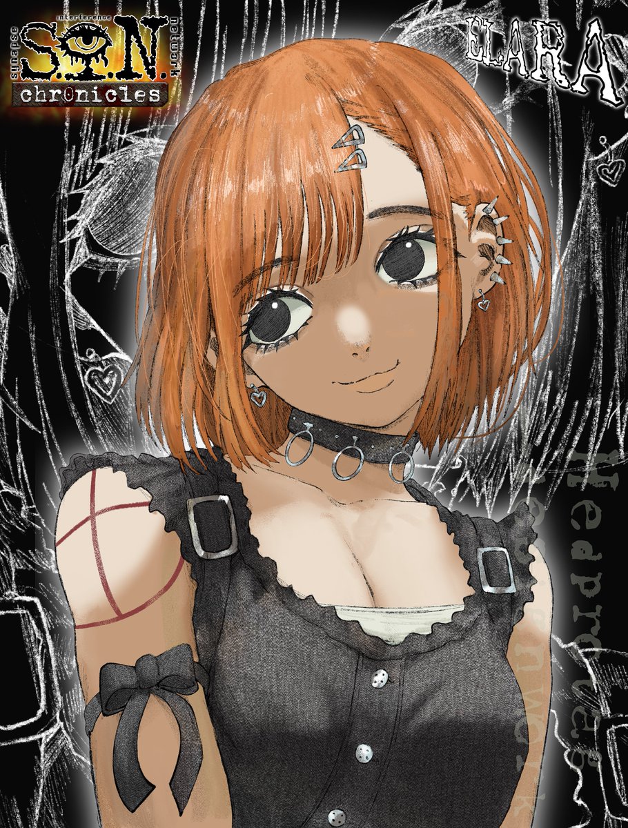 HedProtag's tweet image. Main character key art for my indie game project in development! I’m working full time &amp;amp; independently on this game! ⛓️