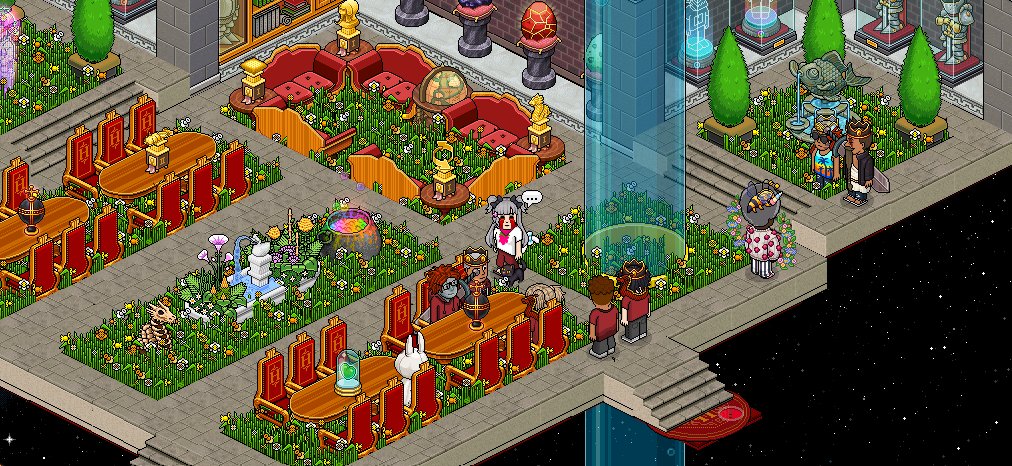 Come and enjoy a fun time on <a href="/Habbo/">Habbo</a> X hotel every night at 8:20 p.m !

#Habbo #Habbocollectibles