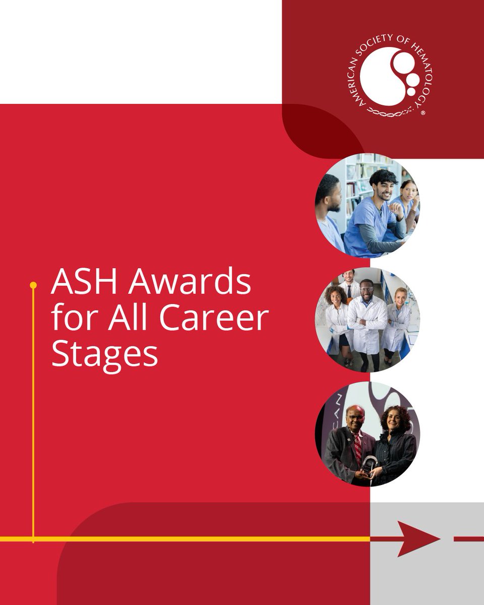 ASH_hematology's tweet photo. ASH awards support you from med student to independent researcher — funding, mentorship, meeting travel and more. 

You just need to apply to open the door. 

Learn more and apply: https://t.co/sIsKtOBGPF 

#ASHawards #ASHTrainee https://t.co/4HsrWrAqVW