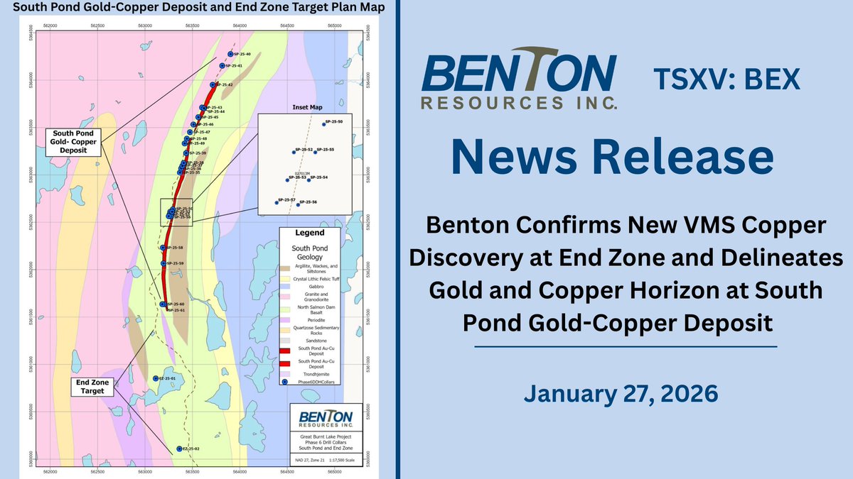 Benton Resources tweet media
